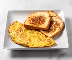 Desi omelette dish